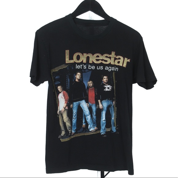 Vintage Other - Vintage 2004 Y2K Era LONESTAR, Let’s Be Us Again Parking Lot Band T-Shirt - M